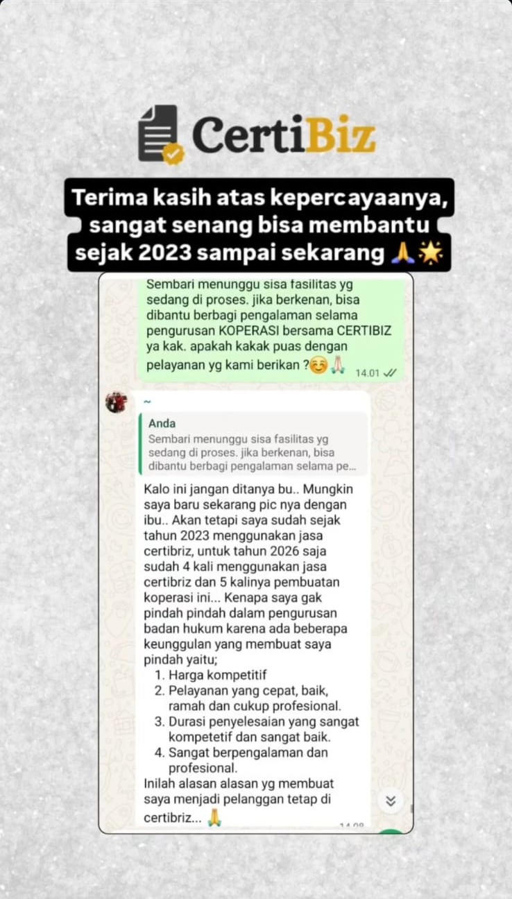 Bukti testimoni CertiBiz 04
